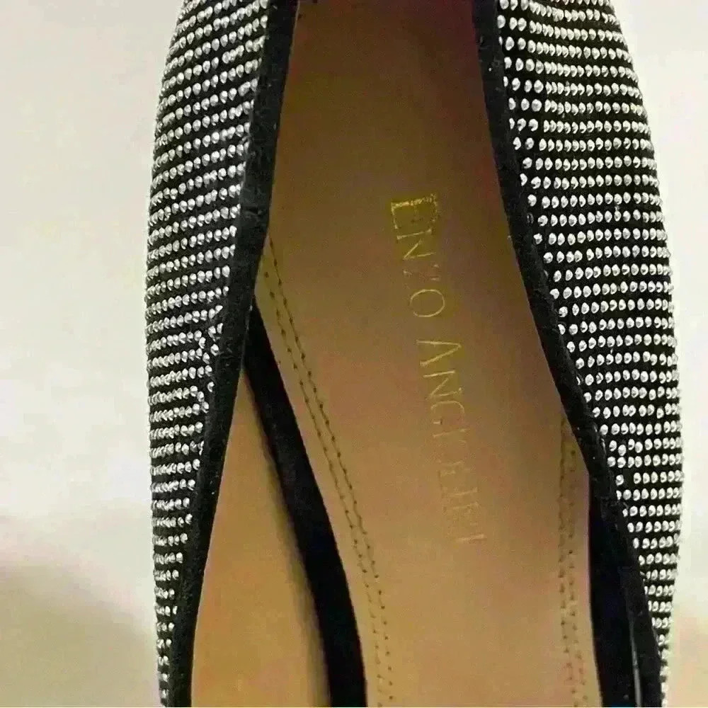 Enzo Angiolini Women Silver Elegant Metallic Platform Pump Heels 10M - Picture 7 of 12